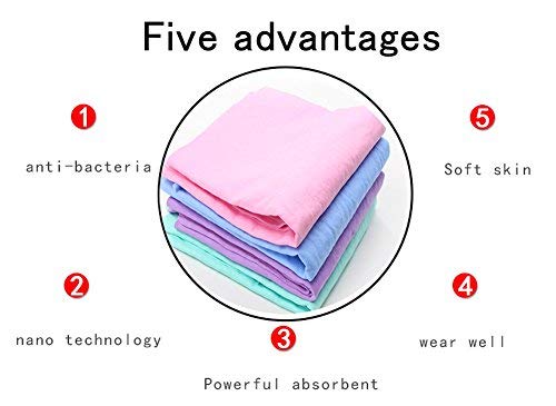 B&K DESIGN Pet Bath Towel, Fast Drying Dog Cat Towel, Ultra Absorbent PVA Towel Anti-Bacterial Eco-Friendly with Pet Stainless Steel Grooming Comb (blue)