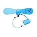 BestYIMU 2-in-1 Mini Fan Portable for iPhone/iPad and Android - Blue/Pink/Green - 3 Piece (Best Gifts)