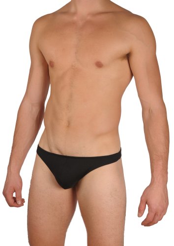 Gary Majdell Sport Men's Thong Underwear Black Medium