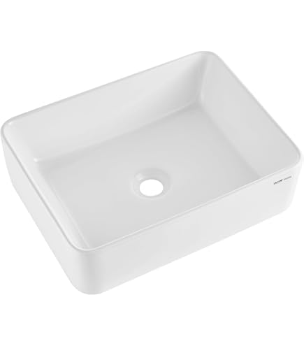 KOHLER K-28824-TG8 Artist Editions Salute Glass Vessel Bathroom Sink – 15-Inch Round Basin, Trans Stone Finish, Ribbed Exterior With Scalloped Rim – Handcrafted Artisan Glass