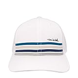 Travis Mathew Men's Golden Golf Cap, White, Large/X-Large