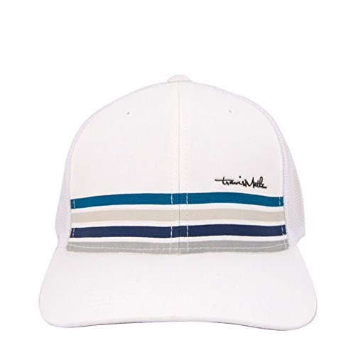 Travis Mathew Men's Golden Golf Cap, White, Large/X-Large