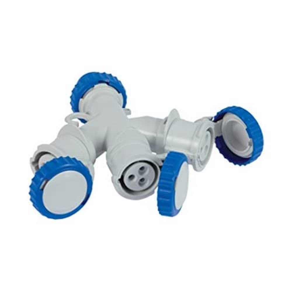 Fme.CEE Blue Adapter 3 Sockets 73120