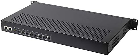 H.264/H.265 Dual Ethernet 4 Channel HDMI to IP Encoder,HAIWEI Vision Stream hdmi Over IP Full HD 1080P Station/Hotel IPTV Encoder