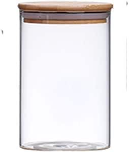 MU2827924 Tarro con Tapa de Vidrio Sellado Jarra de Almacenamiento de