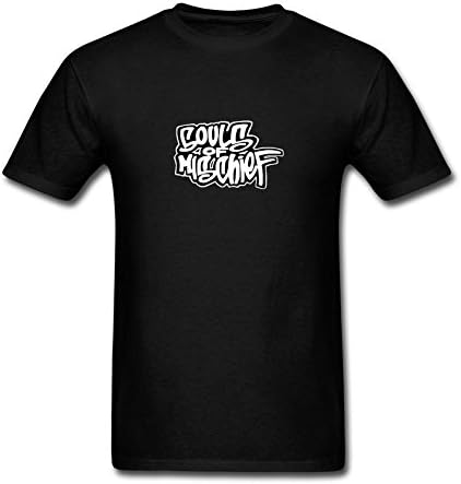 RONGBANG Men's Souls Of Mischief Hip Hop Logo T-shirt M ColorName Short Sleeve