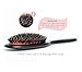 MISEL Professional Boar Bristle Hair Brush for Women and Men | Detangles All Natural Hair Types and Extensions | Reduces Breakage | Great for Wavy and Straight Hair | Salon-Approved | Small