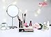 Acrylic Countertop Storage Makeup Organizer - Womens Nail polish make up brushes lipstick cosmetic brush jewelry holder with spacious bottom drawer counter display container for any vanity great gift!