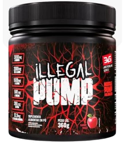 3VS Nutrition Illegal Pump Pré-Treino Vaso Dilatador em Pó