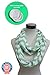 OnthegoBaby Breastfeeding Nursing scarf with Nursing Pillows - Teal Chevron