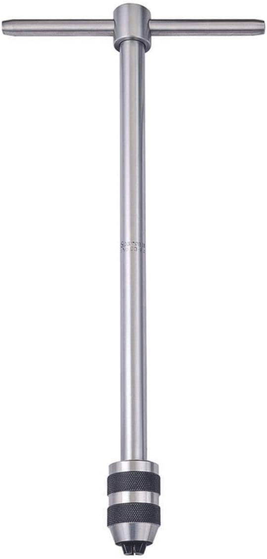 Starrett 93F T-Handle Tap Wrench 1/4-1/2" Tap, 3/16-5/16" Shank, 13" Length