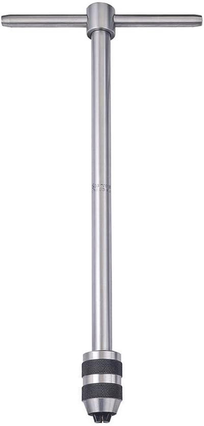 Starrett 93F T-Handle Tap Wrench 1/4-1/2" Tap, 3/16-5/16" Shank, 13" Length