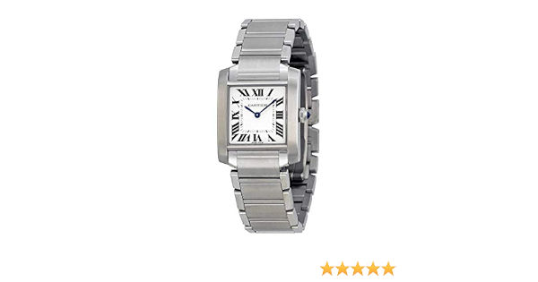 Cartier Tank Francaise Silver Dial 