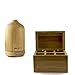 Essential Oil Diffuser & Humidifier [official], Wood - by YOGABODY for Aromatherapy, 3-6 Hrs. Mist, Auto-Off Plus Light