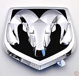 PartsTo Rear Tailgate Lid Head Emblem Badge for 2009-2018 Dodge Ram 1500 and 2010-2018 Dodge Ram 2500 3500
