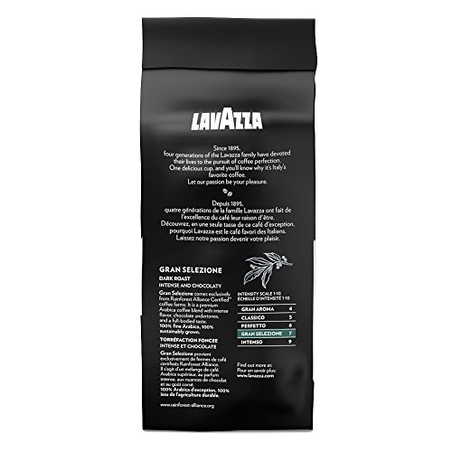 Lavazza Gran Selezione Ground Coffee Blend, Dark Roast, 12 oz Pricepulse