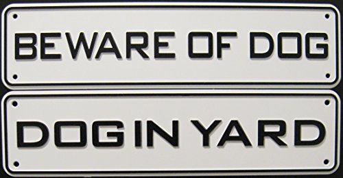 Dog Sign Security Set #1