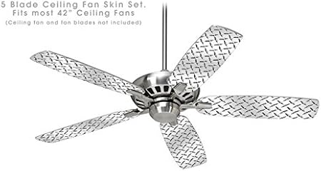 Diamond Plate Metal Ceiling Fan Skin Kit Fits Most 42 Inch Fans