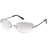 JUDOO Y2K Oval Sunglasses for Men Women 90s Vintage Rectangle Cool Glasses