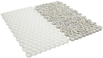 Palett of 55.2 m² of nestable gravel stabiliser 3 cm White 60 plates