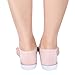 Gel Heel Cups Inserts and Compression Heel Sleeves Socks(4 Pieces), Foot Ankle Pain Relief for Plantar Fasciitis Spurs Pads Cracked Heels Achilles Tendonitis (L = 8.5~11.5)