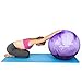 Trideer Yoga Ball - Exercise Ball for Workout pilates Stability - Anti-Burst and Slip Resistant for physical therapy, Birthing, Stretching & Core Workout, Office Ball Chair, Flexible Seating, Home Gym