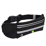 Running Belt, Fanny Pack For iPhone X 6 7 8 Plus. Runners Pouch. Best Fitness Gear for Hands-Free Workout. Reflective Waist Packs for Gym, Joggers