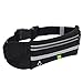 Running Belt, Fanny Pack For iPhone X 6 7 8 Plus. Runners Pouch. Best Fitness Gear for Hands-Free Workout. Reflective Waist Packs for Gym, Joggers