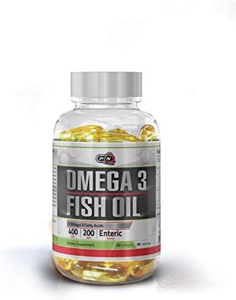 Pure Nutrition Omega 3 Fish Oil 1200 mg Softgels 480 EPA 240 DHA Triple Strength|Burpless Support Healthy Heart Joint Immune System Brain Function|Essential Fatty Acids Supplement|Non GMO High Qality