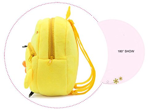 School Bags,Child Backpack Toddler Kid School Bags Kindergaten Cartoon Shoulder Bookbags (Free Size, Bee)