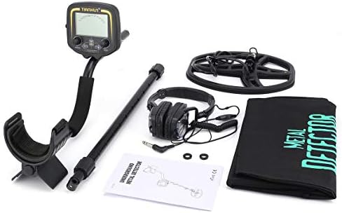 Tivolii Metal Detector TX-850 Professional Underground Metal Detector Handheld Treasure Hunter Gold Digger Finder with Headphone LCD Display