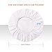SPTA White Car Polisher Pad Bonnet Terry Cloth Pads Waxer/polishing Cover for Car Polisher Pack of 5Pcs (5''-6'')
