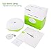 Poweradd Bedside Gesture Sensor LED Lamp, Infinite Brightness Adjustable Eye-Caring Baby/Kids Sleep Night Light, with USB Charging Port, 100 Hours Runtime, Memory Function, Rechargeable - Green.