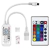 Smart WiFi RGB Controller for 12V LED Strip Lights,Support Alexa,Google Asistant,Apply to Holiday,Event,Party,Home,TV (1…