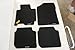 HYUNDAI Genuine Accessories 3XF14-AC200-RY Black Carpeted Floor Mat, (Set of 4)