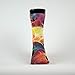 HoopSwagg Neuron Magic Custom Nike Elite Socks Large Multi