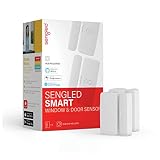 Sengled Smart Window & Door Sensor, Hub Required, Compatible with Alexa, Google Assistant and SmartThings, 2 Pack