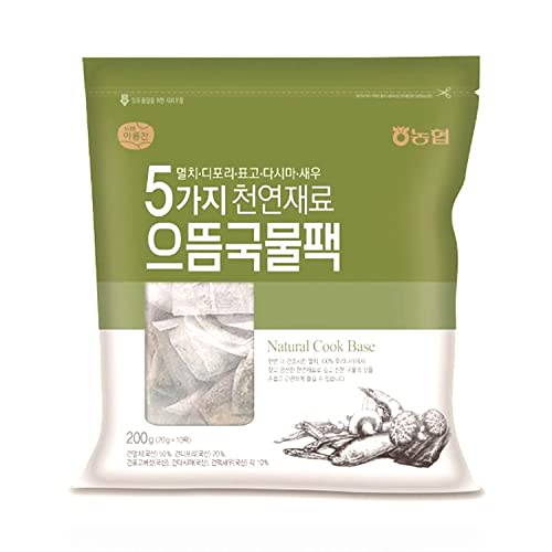 [NongHyup] Dried Mixed Seafood Korean Soup Base Pack, Product of Korea