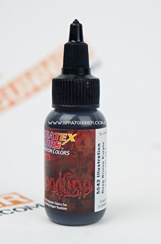 Createx Illustration Colors Bloodline Bruise Purple 5042 1oz. Airbrush Paints. by SprayGunner