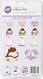 Wilton 2115-1711 Lollipop Mold, Wedding Shower 10 Cavities/5 Designs