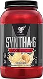 BSN SYNTHA-6 EDGE Whey Protein Powder, Hydrolyzed Whey, Micellar Casein, Milk Protein Isolate Meal Replacement Powder, Sugar Cookie, 28 Servings