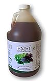 TeraGanix EM-1 (1 Gal.) - Natural Organic Microbial Inoculant - Plants and Soil | Nontoxic Active Probiotic Conditioner For Lawn Care | Eliminate Foul Odors and Improve Water Quality