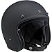 Biltwell Inc. Bonanza Flat Black Open Face Helmet Medium