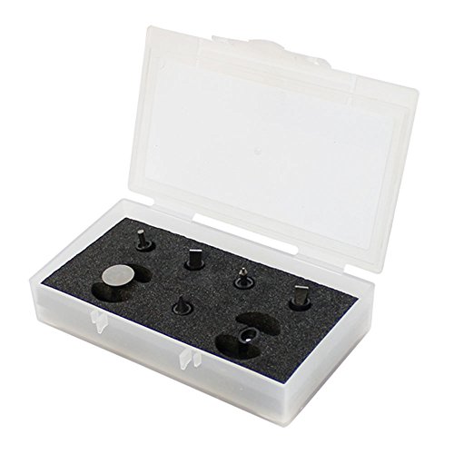 7 PC Micrometer Tip Anvil Attachment Set Precision Ground