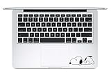 Lazy Snoopy Trackpad Keyboard Decal Apple Macbook Vinyl Decal Sticker Apple Mac Air Pro Laptop Sticker