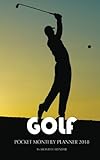 Golf Pocket Monthly Planner 2018: 16 Month Calendar by Paul Traymon