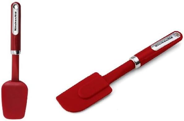 KitchenAid KC437OHERA Classic Spatula Set, Set of 2, Red