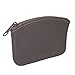 CTM® Unisex Leather Credit Card Pouch and Coin Holder