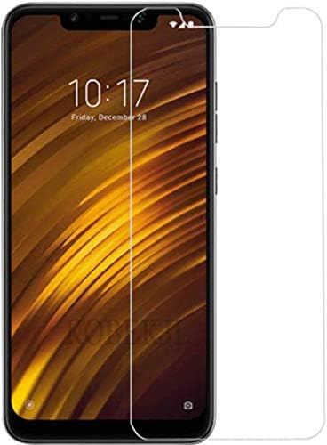 Xiaomi Poco F1 Tempered Glass – ZOLIAXO Premium Full Glue Poco F1 Tempered Glass, Full Edge-Edge Screen Protection for XIAOMI Poco F1.