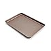 Chicago Metallic Elite Non-Stick Carbon Steel Small Cooking/Baking Sheet, 13-Inch-by-9.5-Inch, Bronze